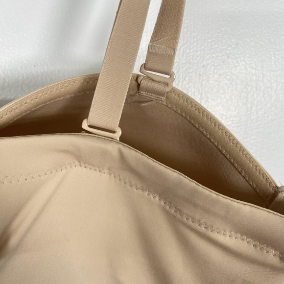 Wacoal Corselette Shapewear Womens 38D Beige Strapless Firm Control Body Shaper - Picture 9 of 16